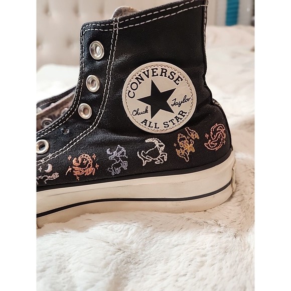 Converse  Shoe Womens‎ Size 6.5 Chuck Taylor All Stars Sneakers Mystic World - Picture 2 of 11